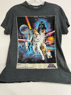 Star Wars 1977 Characters Graphic T Shirt thumbnail 1