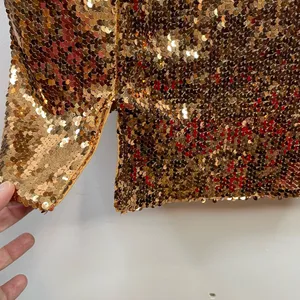 ASOS Bronze Copper Metallic Sequin Scoop Shimmer Sparkly Mini Dress women 14 new thumbnail 5