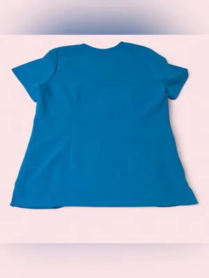 Figs Teal Catarina Technical Collection Medical Scrub Top thumbnail 2