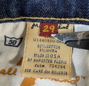 7 For All Mankind Jeans Women's 29 Boy Cut Wide Leg thumbnail 7