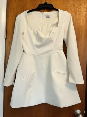 Oh Polly engagement White Dress thumbnail 4