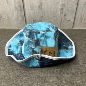 Lucky 7 Tennessee Great Smoky Mountains Tie Dye Bucket Hat sz S/M Adj Chin Strap thumbnail 3