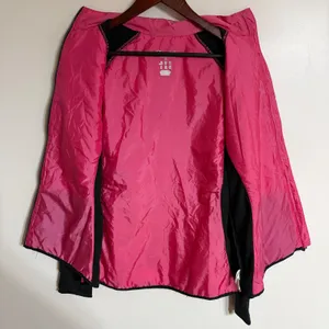 Champion Performax Womens XL Pink Black Full Zip‎ Windbreaker Running Jacket thumbnail 8