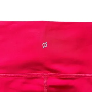 Peloton Women’s M Endurance Rib Highrise Biker Shorts Bright‎ Pink Pockets NWT thumbnail 5