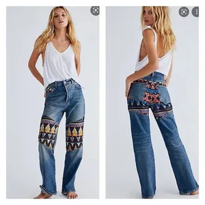 Free People Rocky Mountain Straight Leg Jeans thumbnail 2