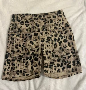 Biker Shorts Tan Size M thumbnail 1