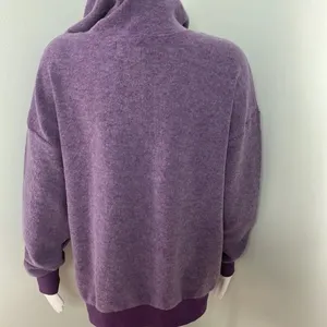 Soft Serve cloud cotton purple hoodie medium thumbnail 5