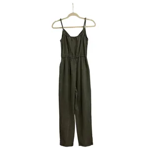 Abercrombie & Fitch One Piece Jumpsuit Army Green Romper Size Women's XS thumbnail 2