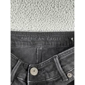 American Eagle‎ Skirt Women 6 High Rise A Line Button Front Denim thumbnail 6