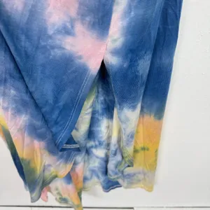 NWT Sadie & Sage Tie Dye Sleeveless Maxi Dress Blue Yellow Size Large L NEW thumbnail 9