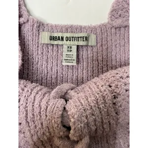Urban Outfitters Tank Top Womens Girls Size XS Purple Ruffle Cottage Fairy‎ Knit thumbnail 5