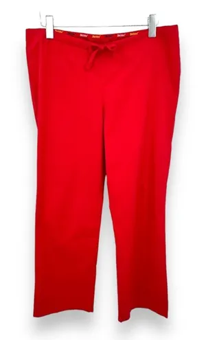 Dickies EDS Signature pants XS red adjustable drawstring waist unisex scrub NEW thumbnail 1