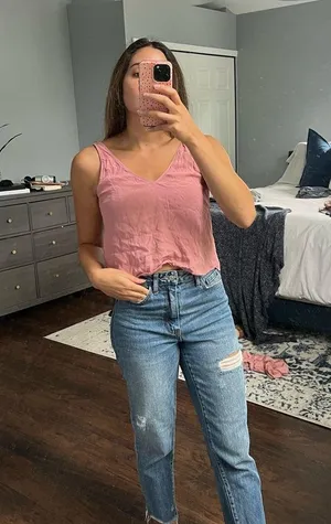 Pink Aritzia Open Back Tank thumbnail 7