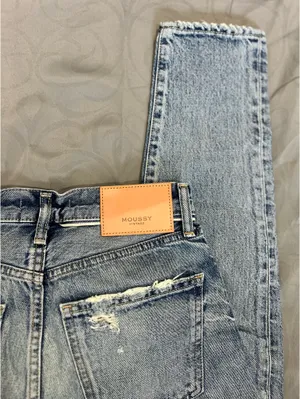 MOUSSY vintage made in Japan jeans the works size 25 thumbnail 9