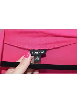 Torrid Cowl Neck Sleeveless Top Hot Pink Draped Front, Size 2 thumbnail 3