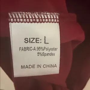 Elegant Burgundy V-Neck Sleeveless Dress thumbnail 5