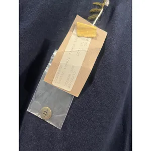 Cotton supply co vintage navy long‎ sleeved fleece elbow patch thumbnail 3