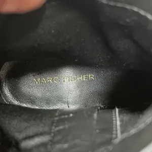 Marc Fisher‎ Black Leather Booties thumbnail 6