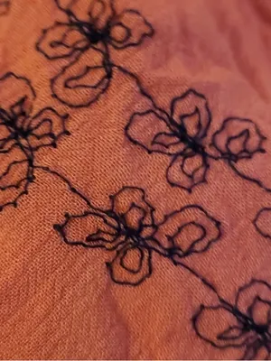 Free People Intimately Meadows of Medallion coral embroidered slip dress thumbnail 10
