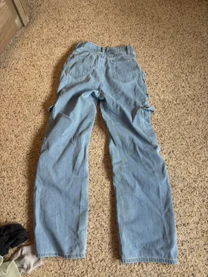 shein cargo jeans  thumbnail 2