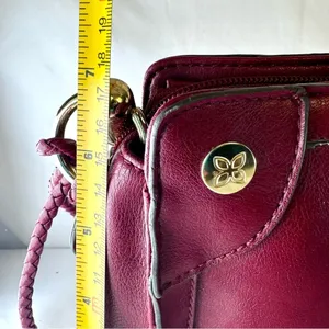 Relic Vintage Faux Leather Shoulder Bag Deep Reddish/Brown thumbnail 8