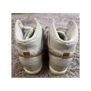 Nike Dunk Sky Hi Light Bone Red Bronze Wedge Sneakers Womens 7.5 thumbnail 4