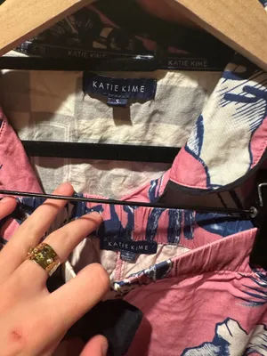 Katie Kime Marfa PJ Set Pink thumbnail 4