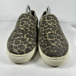 Magellan Outdoors Women's Size 10B Leopard Print Canvas Slip-On Sneakers 164070 thumbnail 3