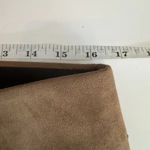 Rafaella Comfort Faux Suede Pants Women L Brown High Rise Straight Leg Stretch thumbnail 8
