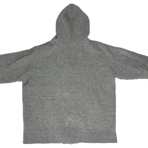 Madewell MWL Betterterry Full-Zip Hoodie Sweatshirt Size M Gray Cozy Lounge‎ thumbnail 2