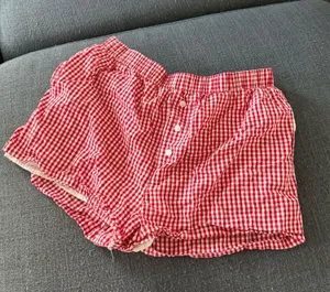 Gilly Hicks Red and White Gingham Shorts thumbnail 1
