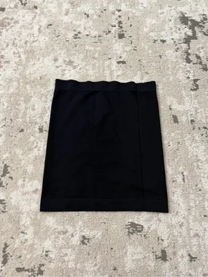 FP Movement Seamless Stretch Knit Mini Skirt Size M/L in Black thumbnail 2