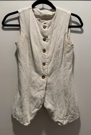 Peppermayo Vest Linen thumbnail 1