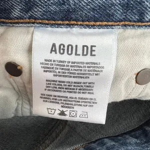 AGOLDE High Rise Straight Crop Jeans ALTERED Size 23 90s Crop thumbnail 9