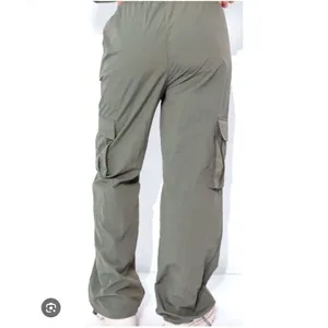 Le Lis Women’s M Baggy Cargo Pants Sage Green Pull‎ On Gorpcore Y2K Streetwear thumbnail 7