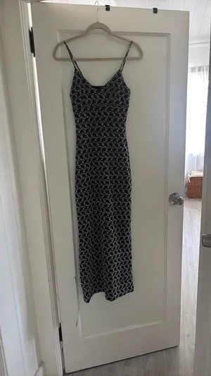 Black And White Textured Vintage Dress thumbnail 2