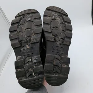 Skechers 45120 Black Leather Chunky Platform Oxford Shoes Womens 8 Y2K Grunge thumbnail 7