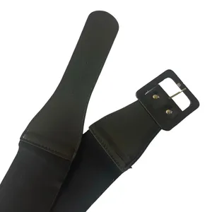 Wide Elastic Belt Black thumbnail 5