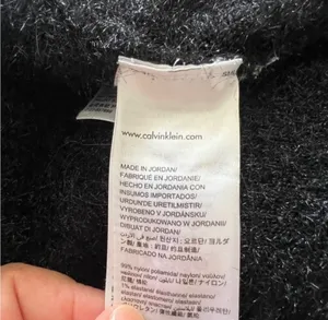 Calvin Klein Jeans Women’s Crew Neck Furry Pullover Sweater Black Size Large thumbnail 6