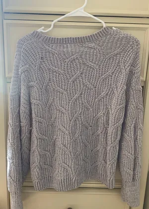 Gray Chunky Sweater  thumbnail 2