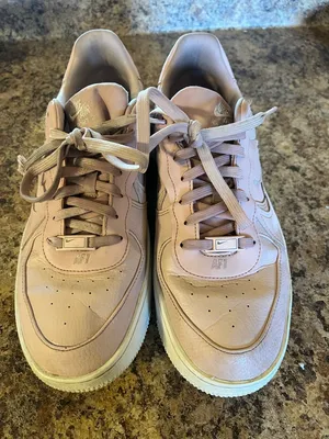 Nike Air Force 1 Low‎ Blush Pink Leather Sneakers thumbnail 1