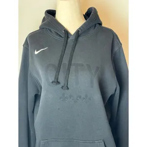 Nike Hoodie Womens S Black City Pullover Cotton Athleisure‎ Sports Sweatshirt thumbnail 5