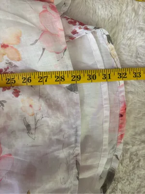 Lulus Alwynn Ivory Floral Halter Mini Dress Size XS Vacation Sleeveless Party thumbnail 8