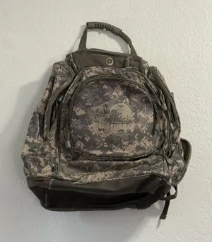 National Guard Camo Backpack Digital Army Military Tactical Gear Bag thumbnail 1