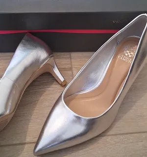 NEW Vince Camuto KEHLIA 2 in Silver Pointed Toe Heel Pumps size 7.5 retail $110 thumbnail 1