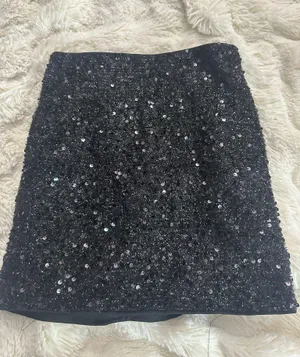sparkly skirt Black thumbnail 1