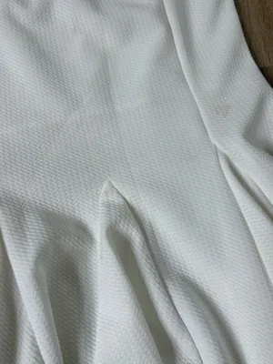 SheIn White Square Neck Fit and Flare Dress thumbnail 6