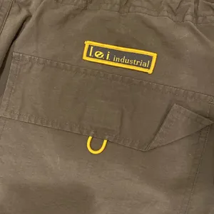 Y2k vintage L.E.I low rise baggy utility cargo pants olive green medium thumbnail 11