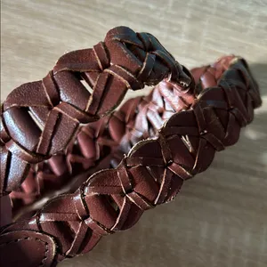 Braided Leather Belt thumbnail 2