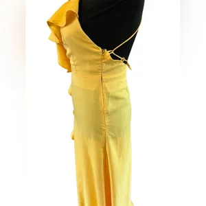 Luxxel Beautiful Yellow Dress thumbnail 4
